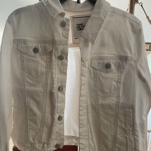 White Denim Jacket